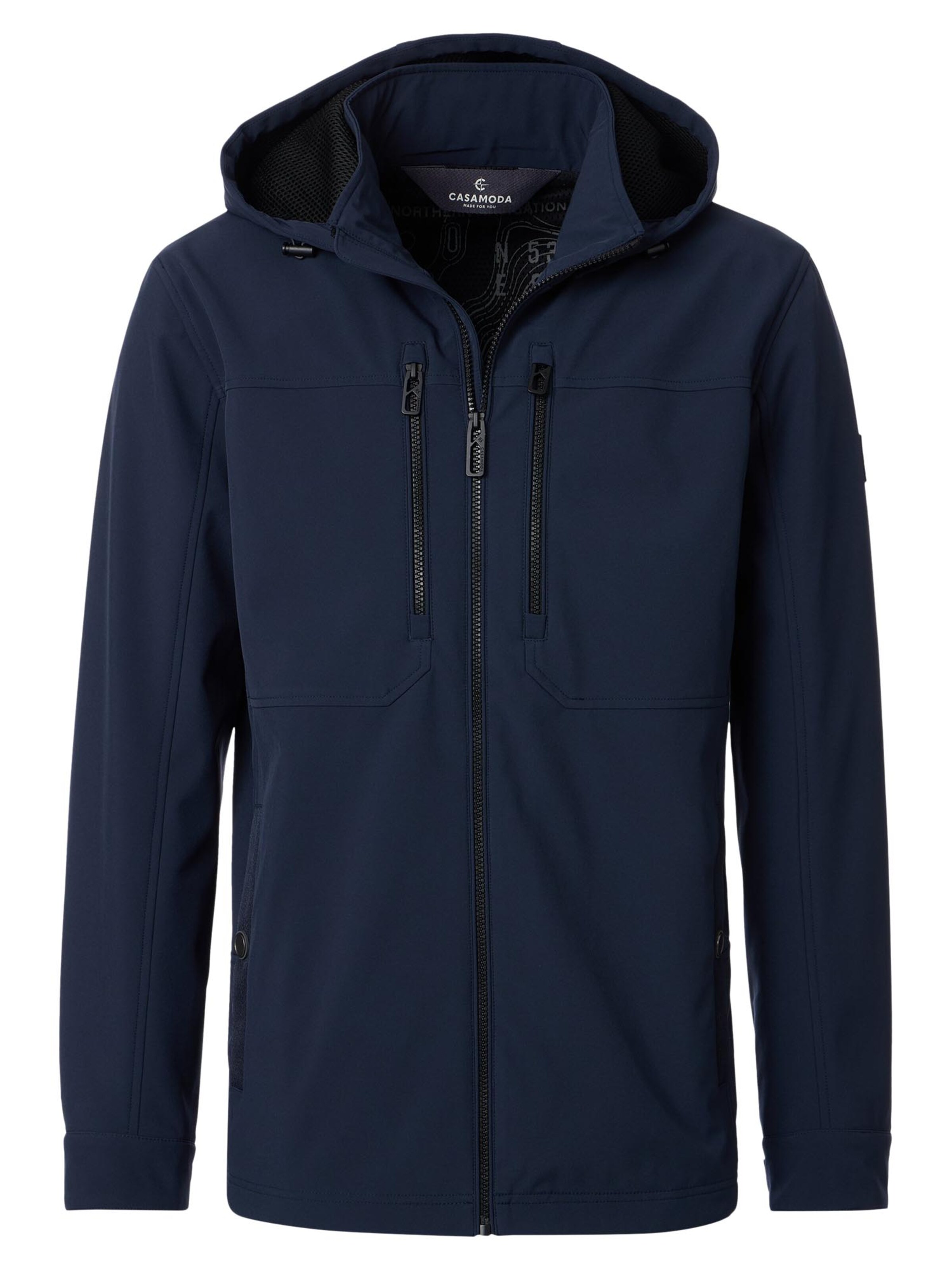 CASAMODA Übergangsjacke 'Basic'‌‌‌‌‌‌ in Blau: Vorderseite