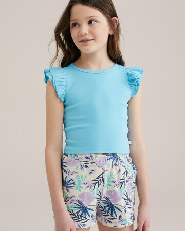 WE Fashion Majica | modra barva