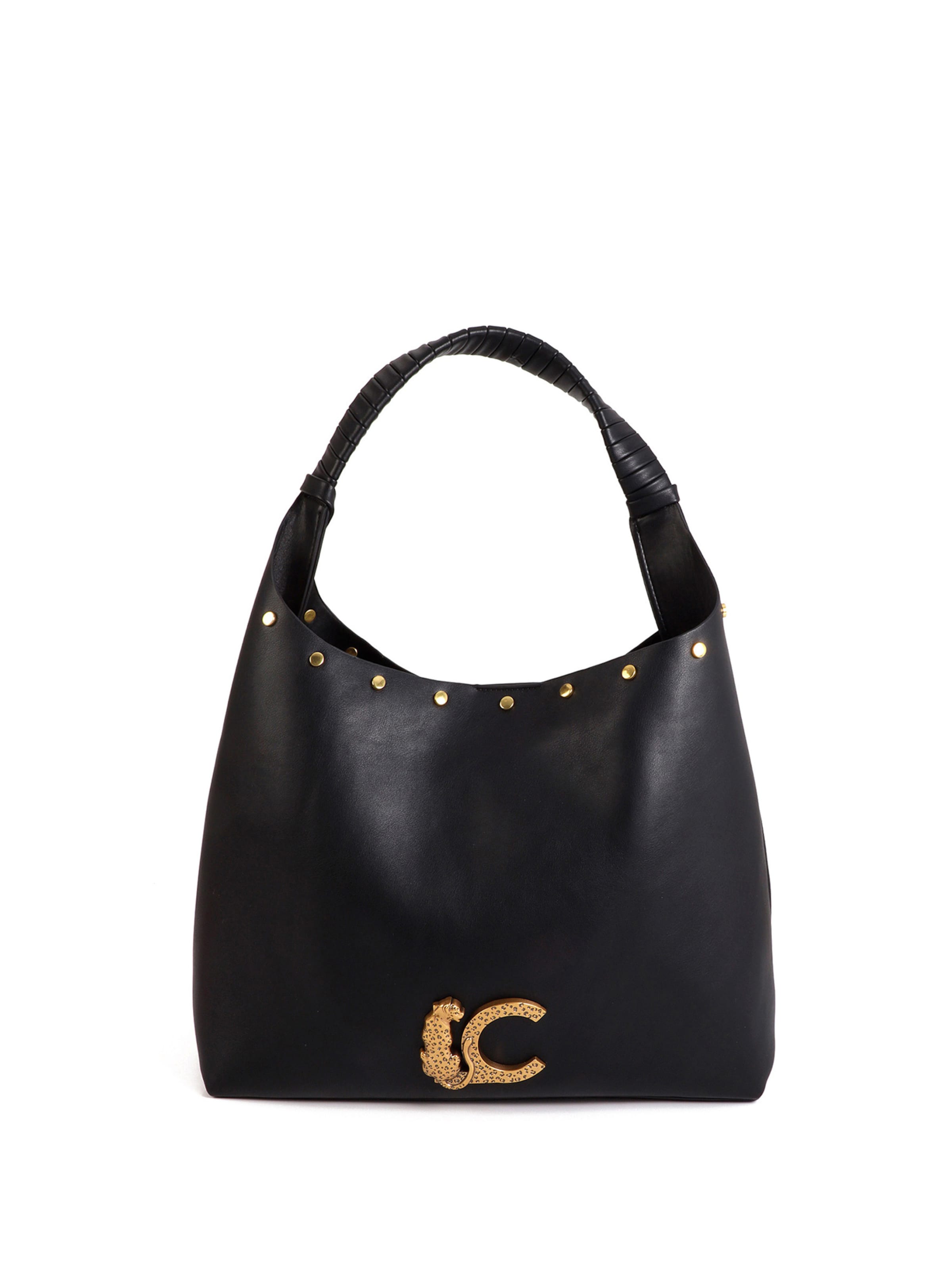 Lola Casademunt Handbag in Black: front