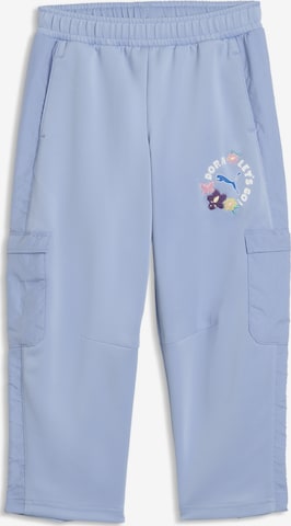 Pantalon de sport PUMA en bleu : devant