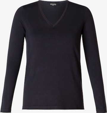 BASE LEVEL Pullover 'Yola' in Blau: predná strana