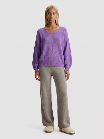 americandreams Oversized sweater 'Milana Cotton' in Purple