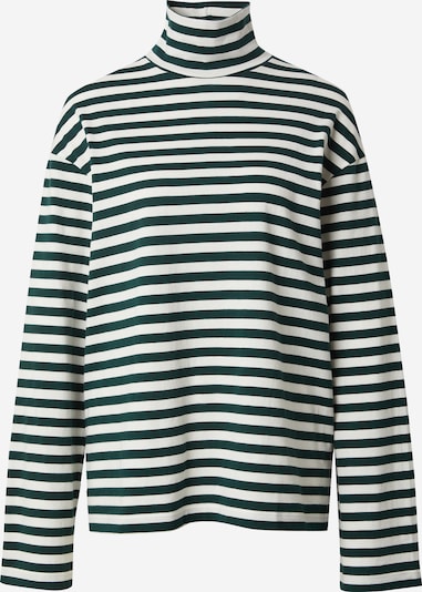 Marškinėliai 'Kalena' iš EDITED, spalva – žalia / balta, Prekių apžvalga