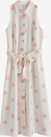 Robe-chemise Next en blanc : devant