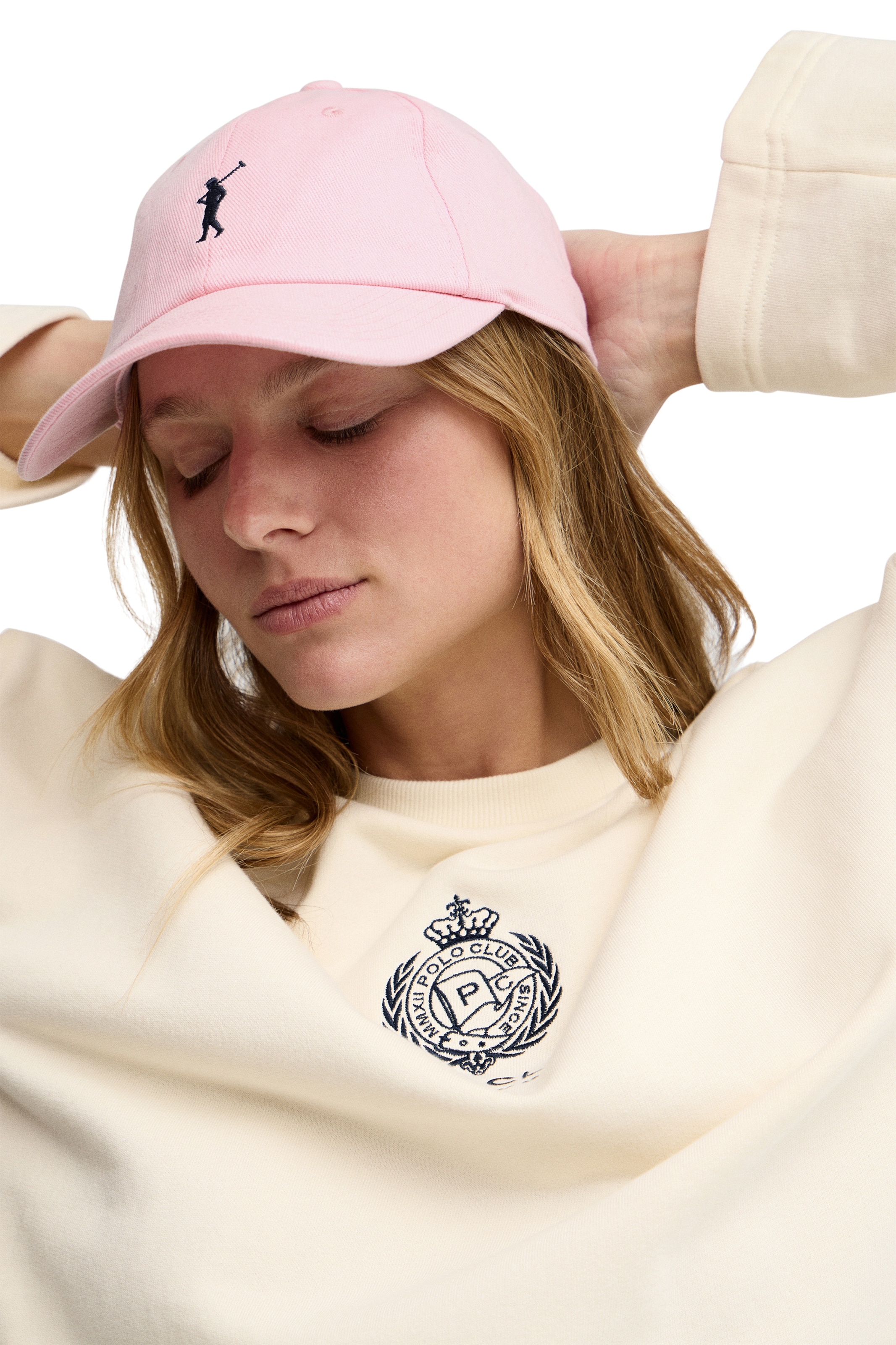 Polo Club Cap 'Rigby' in Pink: front