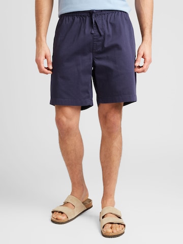 GANT Regular Trousers in Blue: front