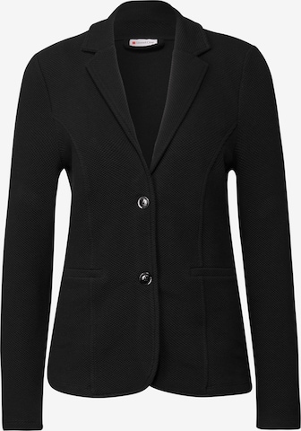 STREET ONE Blazer in Schwarz: Vorderseite