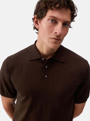 Liu Jo Shirt 'LIU JO UOMO MAGLIA POLOTSETA POLO' in Bruin