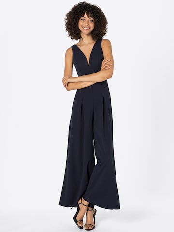 WAL G. - Jumpsuit 'JACKIE' en azul: frente