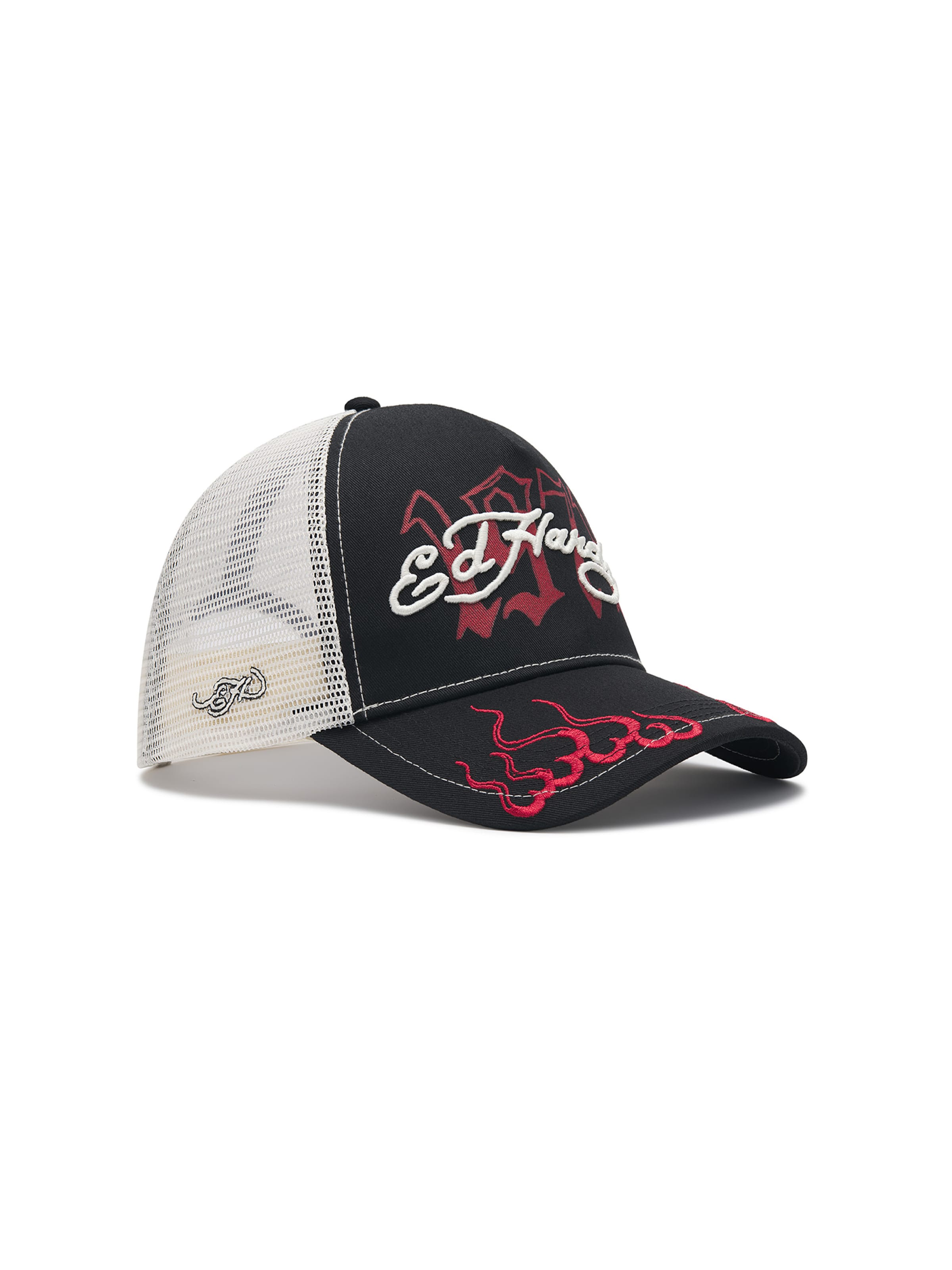 Cappello da baseball '1971' di Ed Hardy in nero