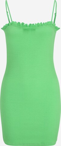 Pieces Petite Φόρεμα 'TEGAN' σε πράσινο: μπροστά