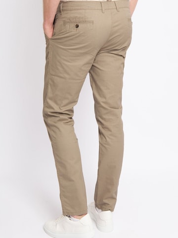 Suitable Slim fit Chino Pants 'Plato' in Green