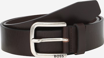 BOSS Black - Cinturón 'Janni' en marrón: frente