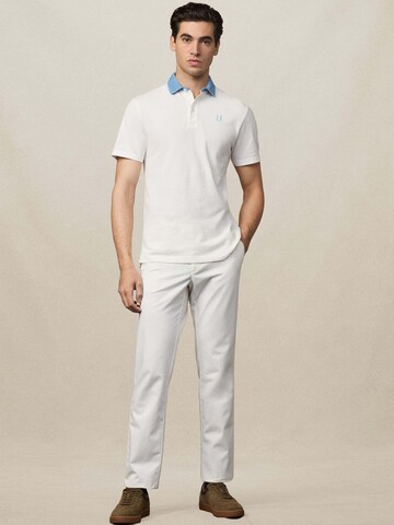 Hackett London Poloshirt 'Heritage' in Weiß