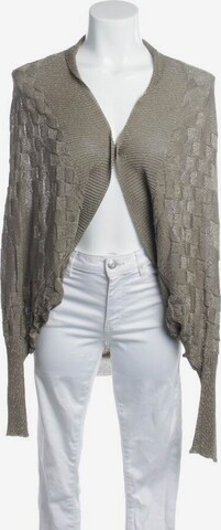 ESCADA Sweater & Cardigan in XL in Silver: front