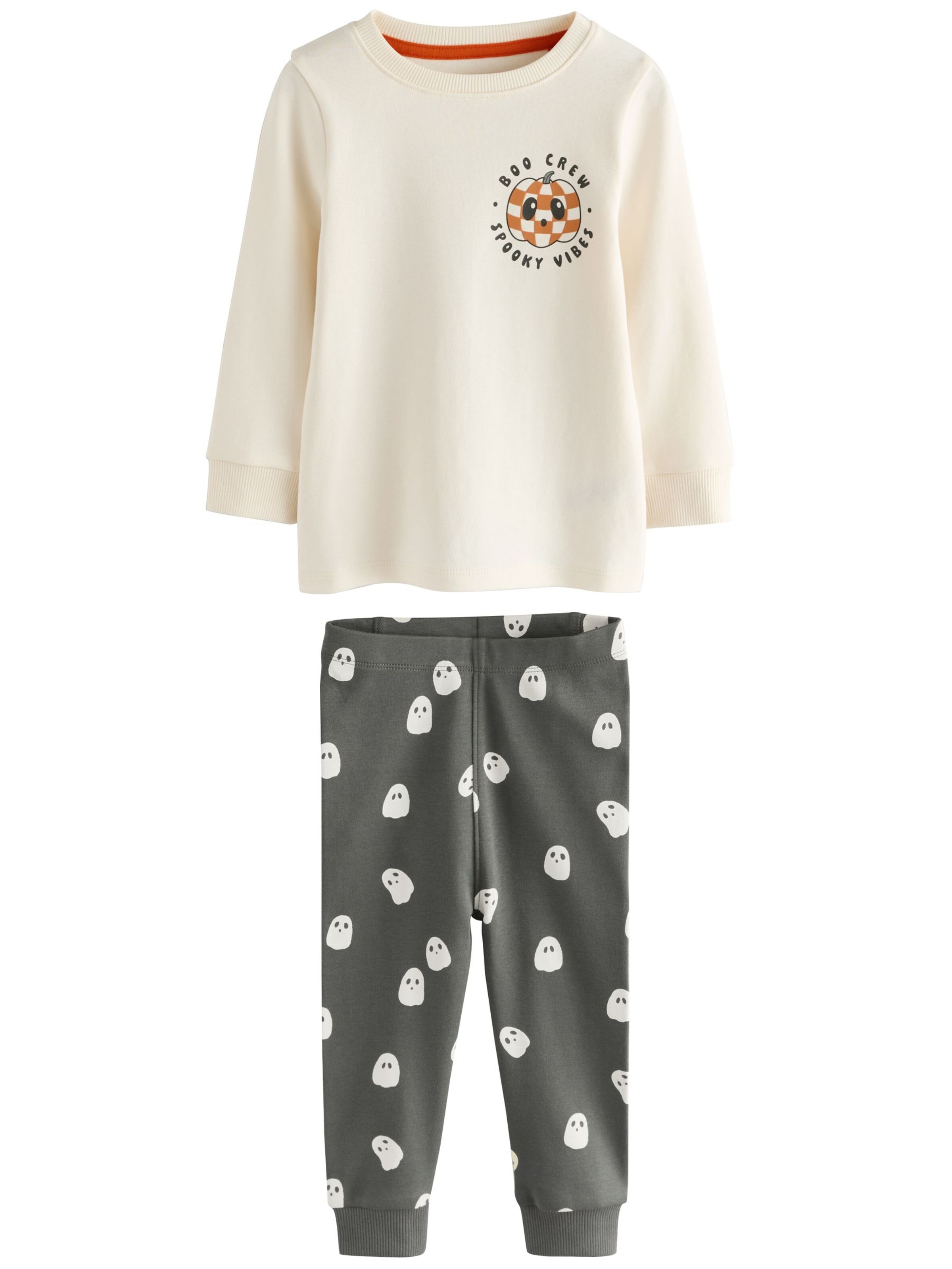 Next Pajamas in Beige: front
