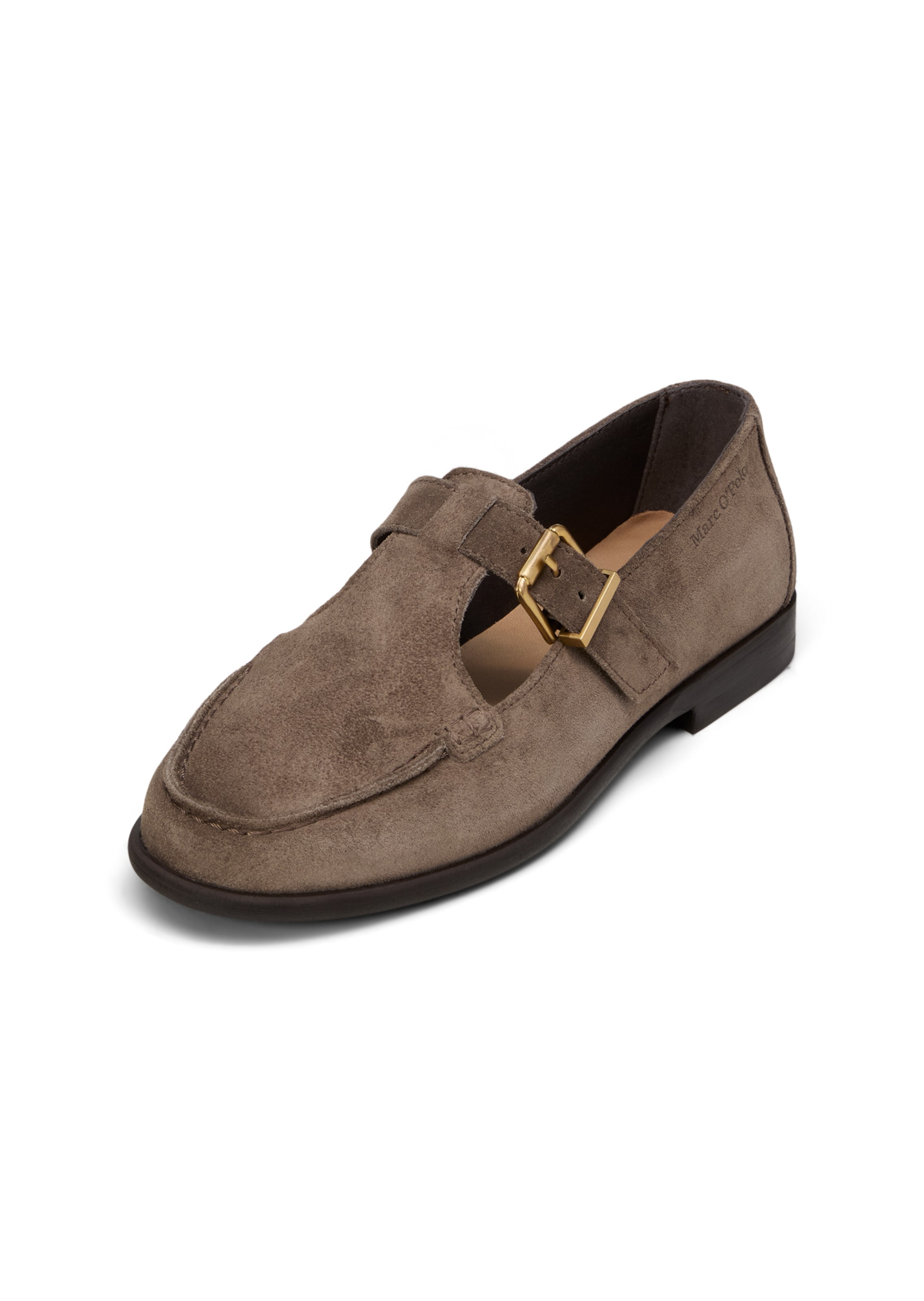 Marc O'Polo Slipper 'Fiona' in Beige: Vorderseite