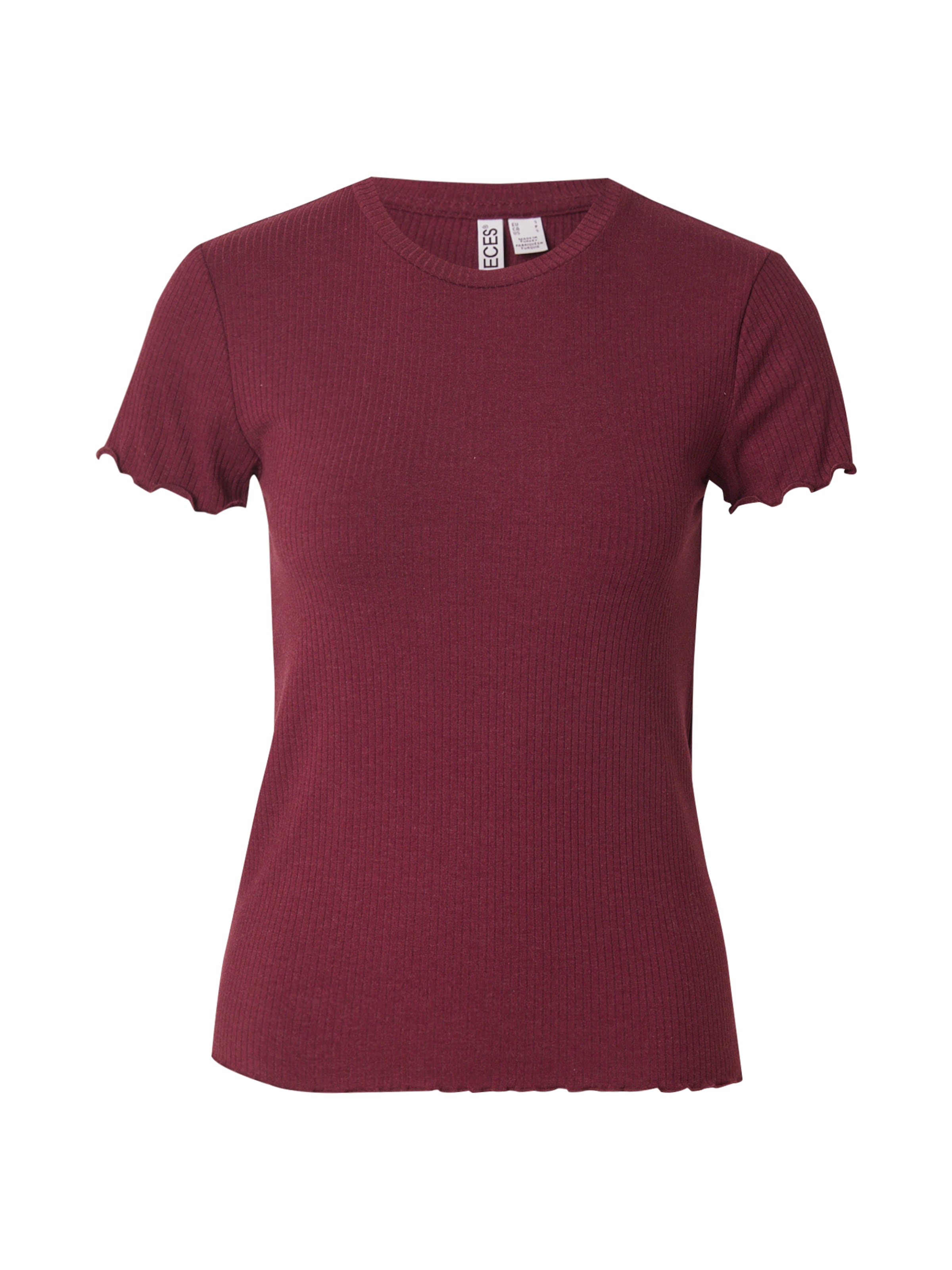 PIECES Shirts 'PCNicca' i rød: forside