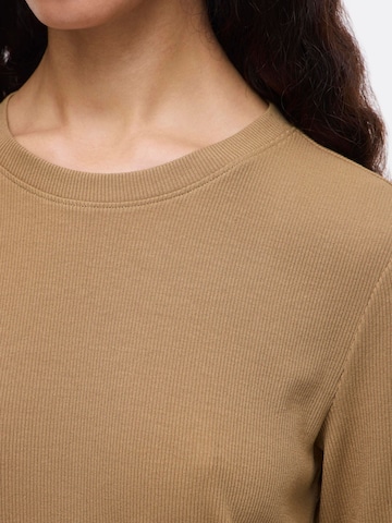 T-shirt ROUGE EDIT en marron