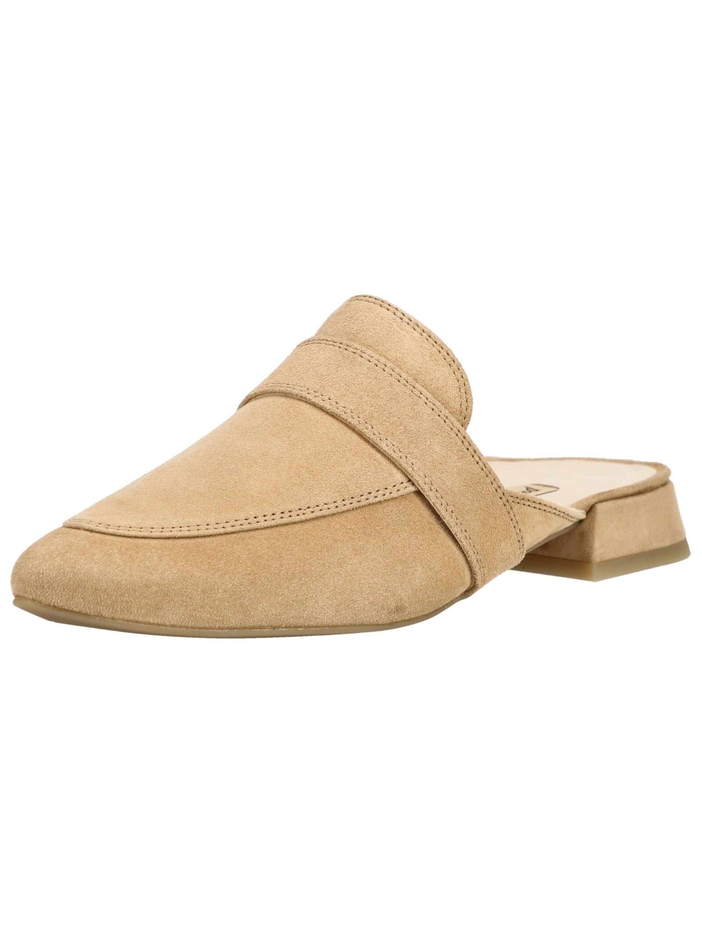 Clogs di Paul Green in beige: frontale