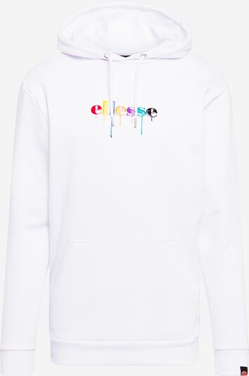 ELLESSE Sweat-shirt 'Baz OH' en mélange de couleurs / blanc, Vue avec produit