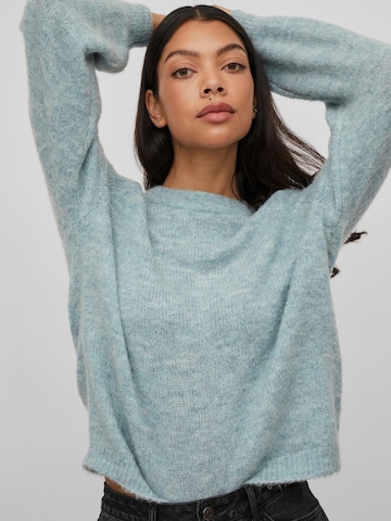 VILA Sweater 'JAMINA' in Blue