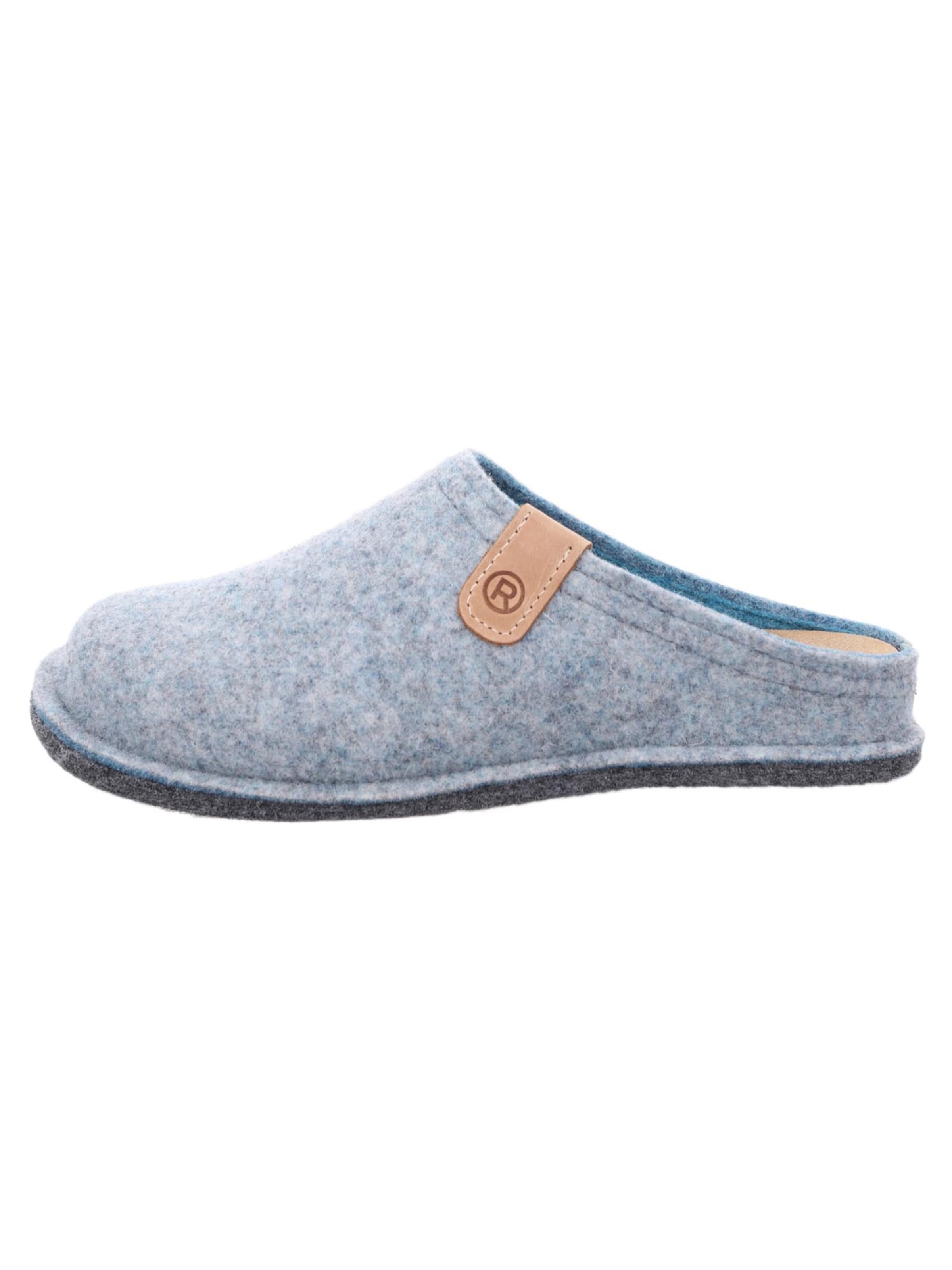 ROHDE Slippers 'Lucca-D' in Blue: front