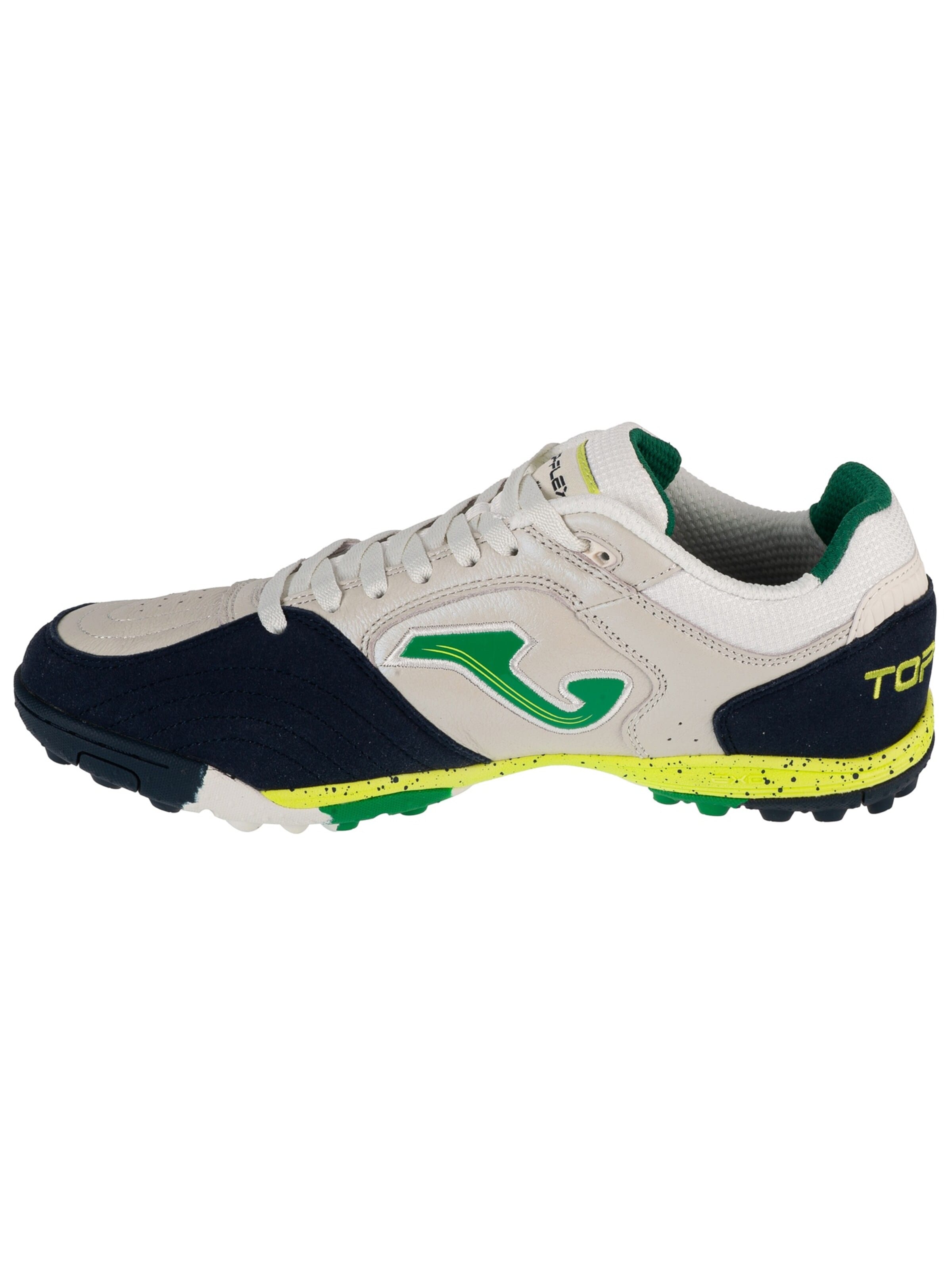 JOMA Soccer shoe 'Top Flex 25 TOPS TF' in White: front