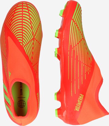 Chaussure de foot 'Predator Edge.3 Laceless Firm Ground' ADIDAS SPORTSWEAR en rouge