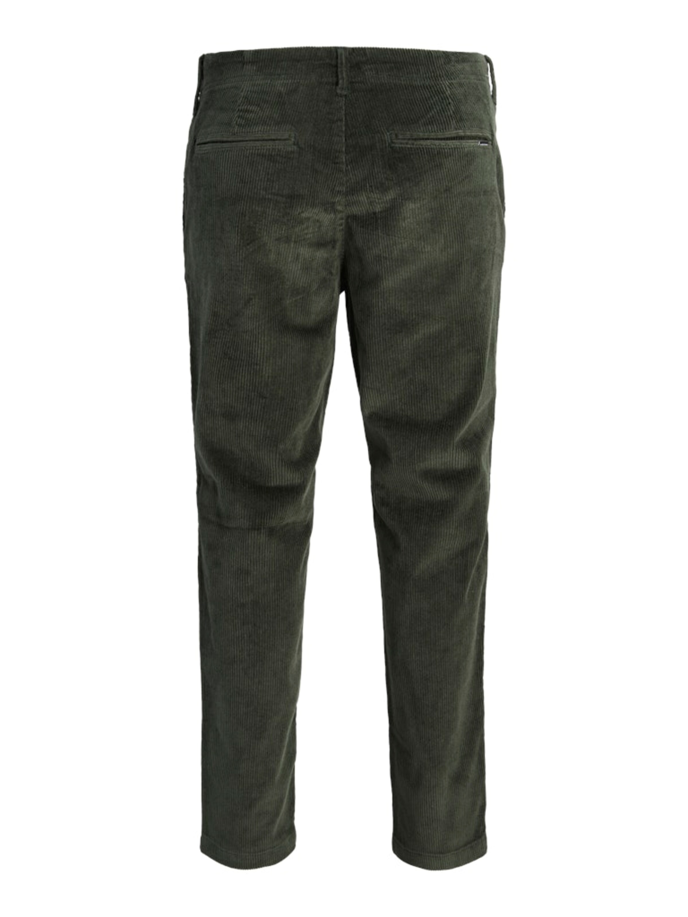 JACK & JONES Normalny krój Chinosy 'JPSTOLLIE' w kolorze zielony
