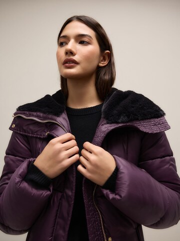 purpurinė Next Demisezoninis paltas