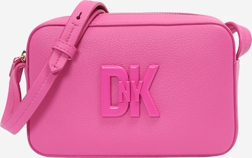 Sac à bandoulière DKNY en rose : devant