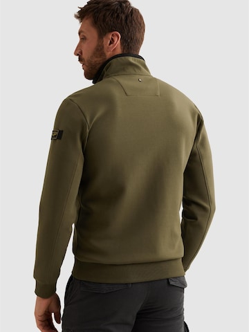 Felpa 'PME LEGEND - Sweat jacket with stand-up collar and zipper closure' di PME Legend in verde