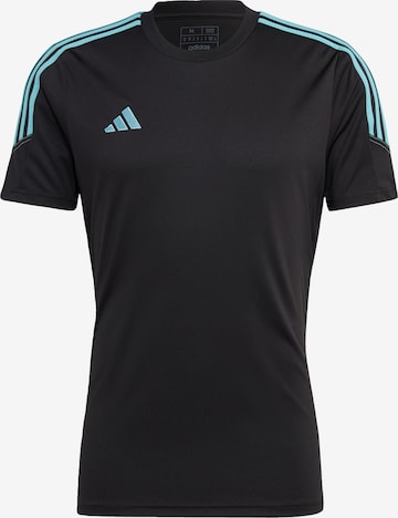 ADIDAS PERFORMANCE Functioneel shirt 'Tiro 23 Club' in Zwart: voorkant