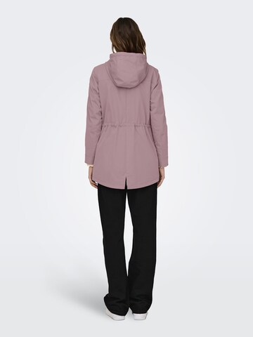 ONLY Between-Seasons Parka 'ONLLOUISE' in Purple