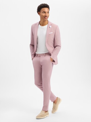 Thomas Goodwin Regular Anzug in Pink: Vorderseite