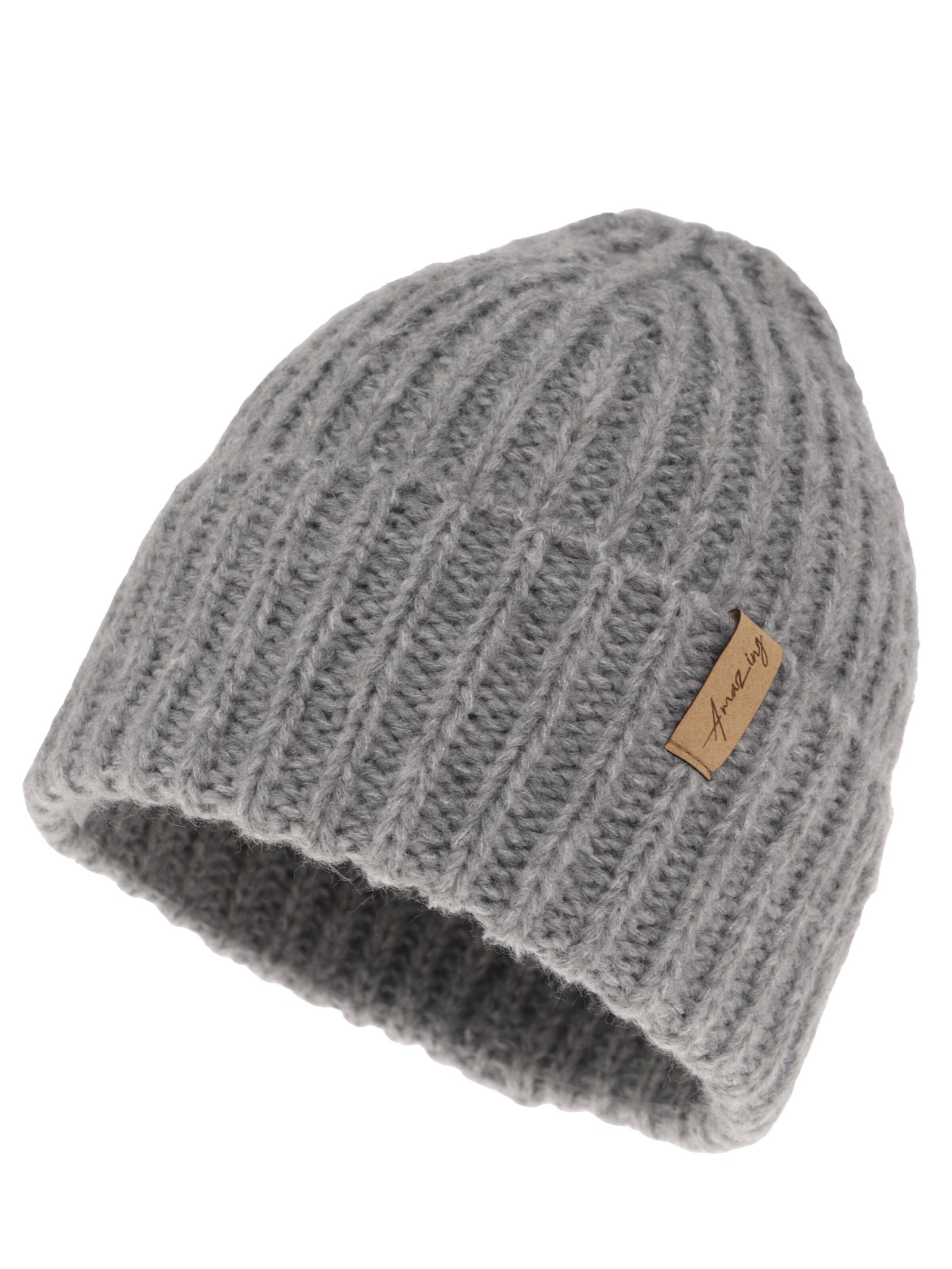 Maxte Beanie in Grey: front