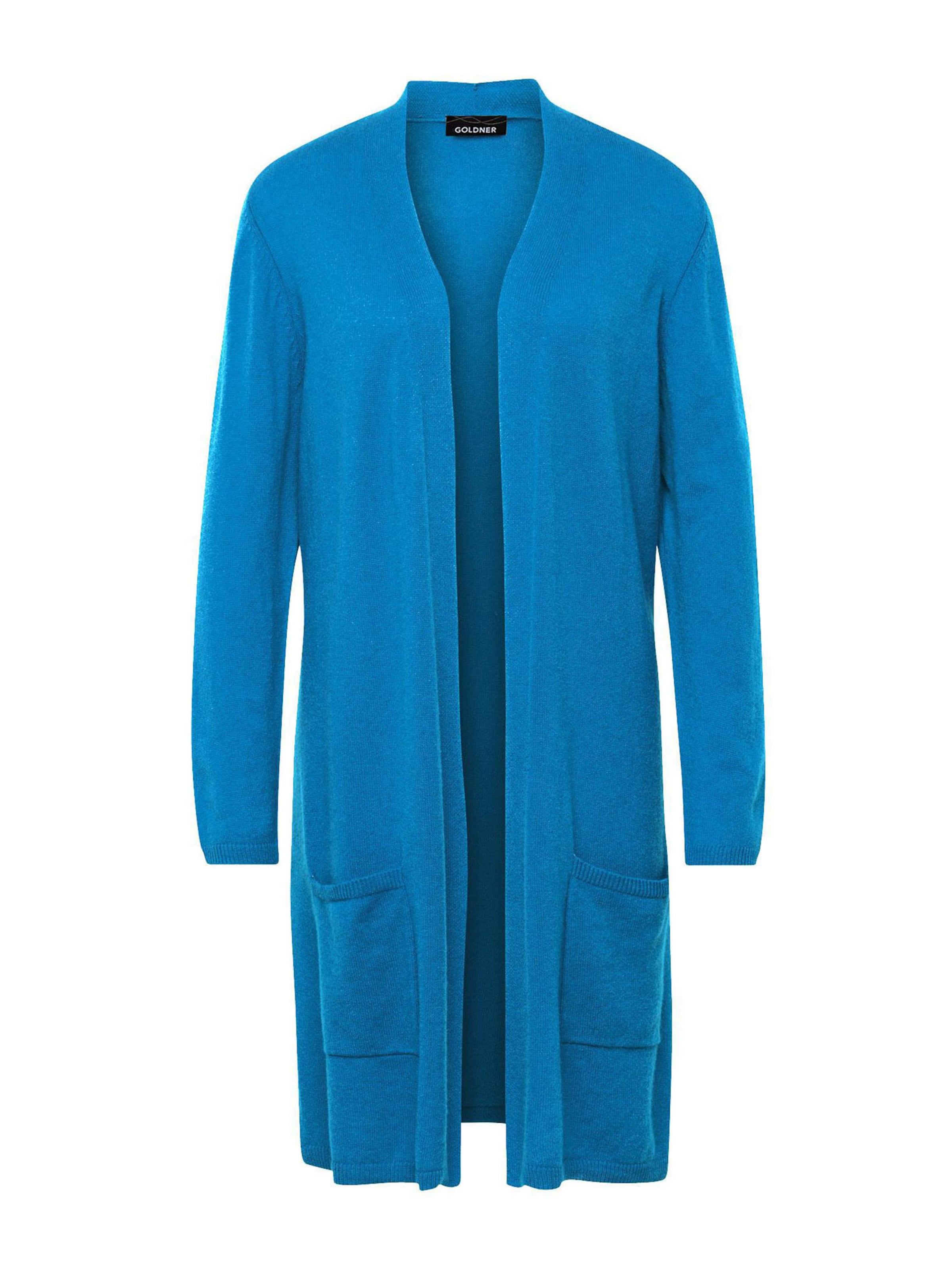 Cardigan Goldner en bleu : devant