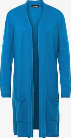 Goldner Knit Cardigan in Blue: front