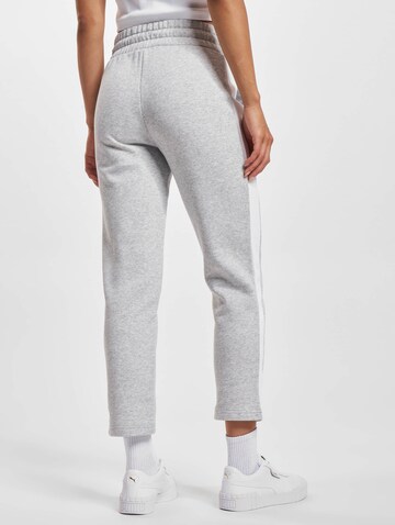 Coupe slim Pantalon 'Team' PUMA en gris