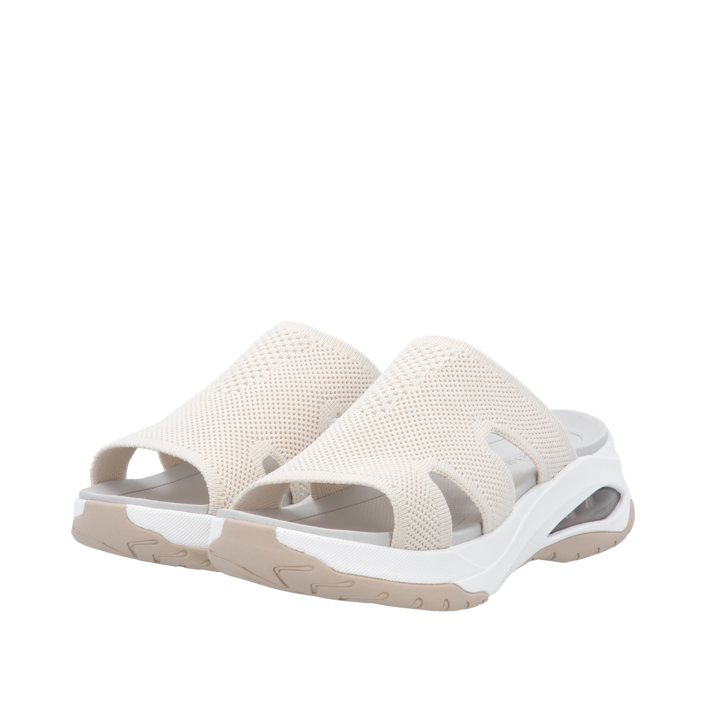Rieker Sport Mules in Beige