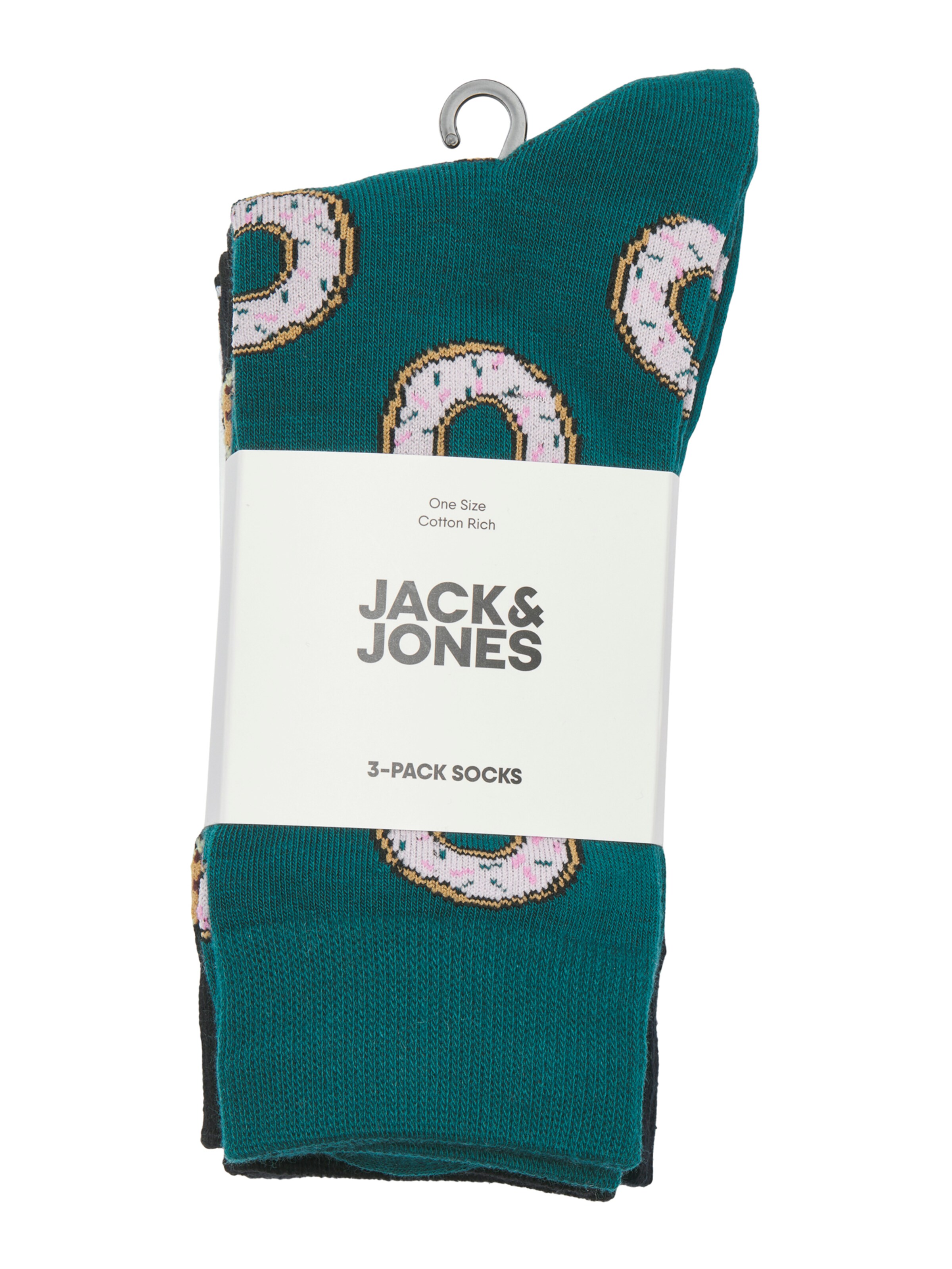 JACK & JONES Къси чорапи 'JACCOOKIES' в пъстро
