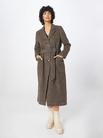 Manteau mi-saison 'Harper' Brixtol Textiles en marron : devant