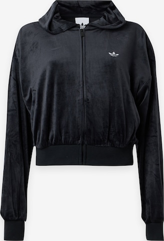 ADIDAS ORIGINALS Tréning dzseki 'ESS TT' - fekete: elől