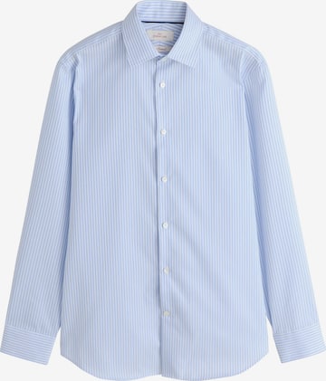 Next Slim fit Srajca | modra barva: sprednja stran