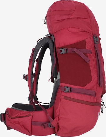 Sac à dos de sport 'Highland Trail 45' JACK WOLFSKIN en rouge