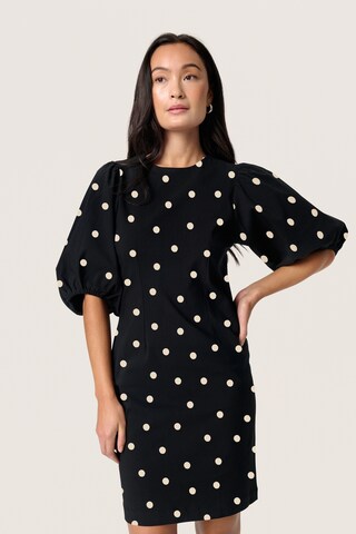 Robe 'SLZazu Dolore' SOAKED IN LUXURY en noir : devant