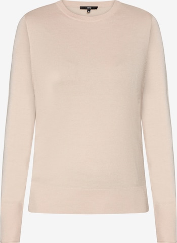 Pull-over zero en beige : devant