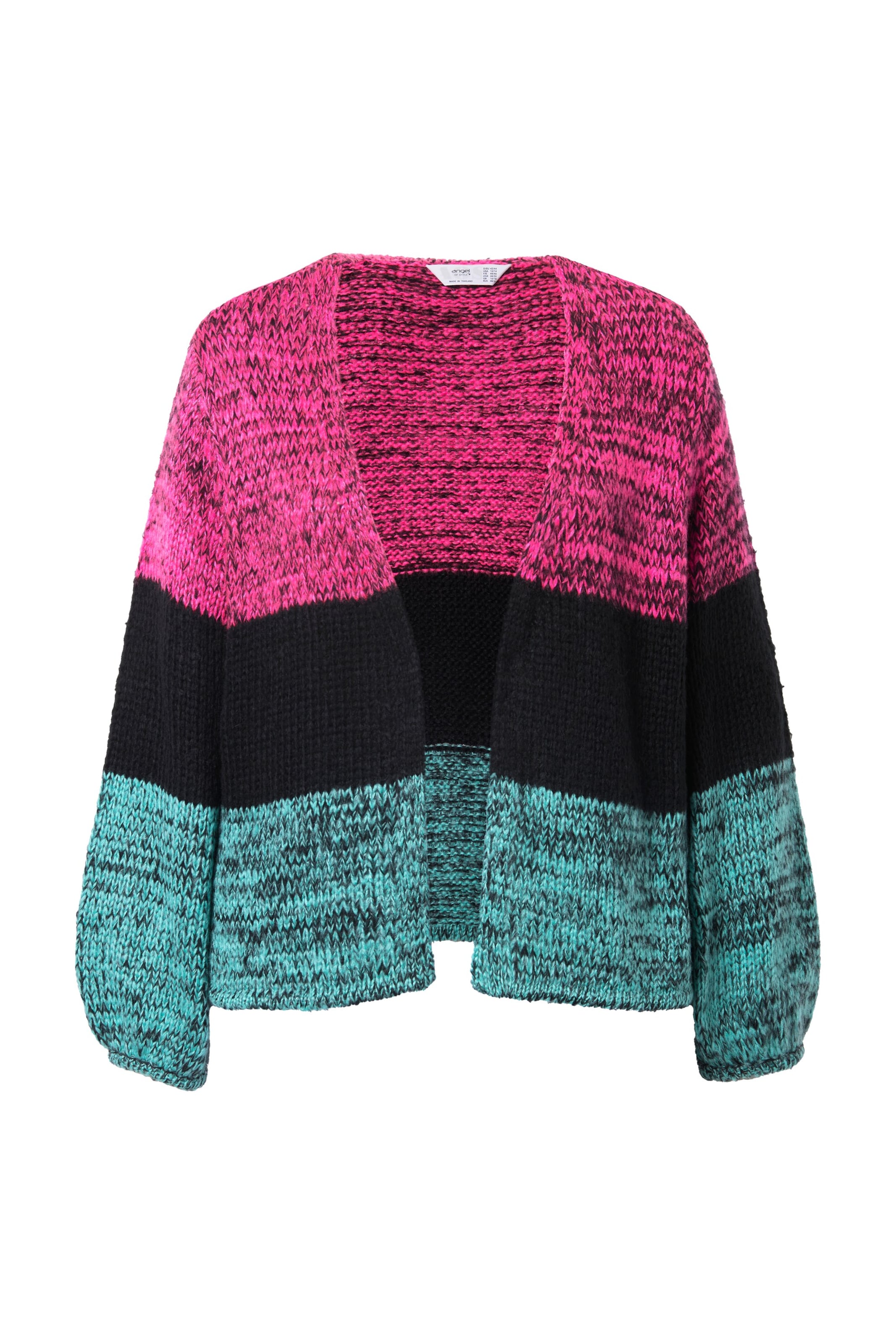 Angel of Style Strickjacke in Mischfarben: Vorderseite