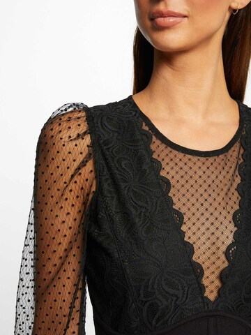 Morgan Blouse body in Zwart